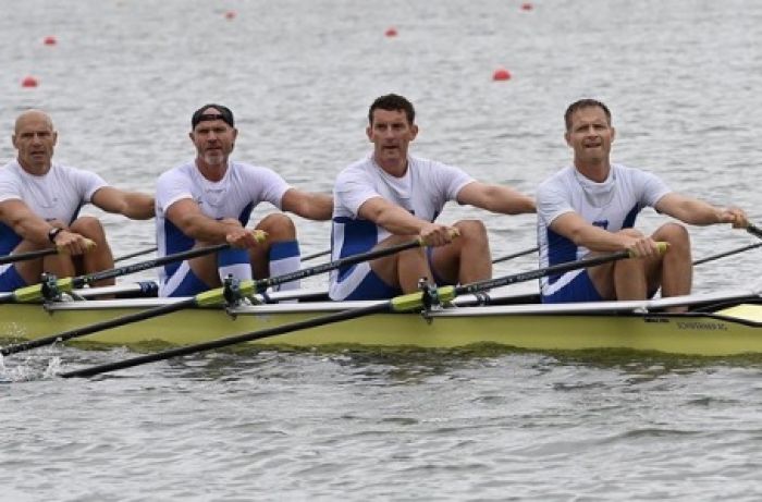 SRG-Vierer bei der Masters-WM 2022